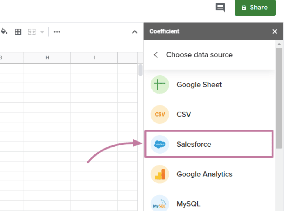 Salesforce integration