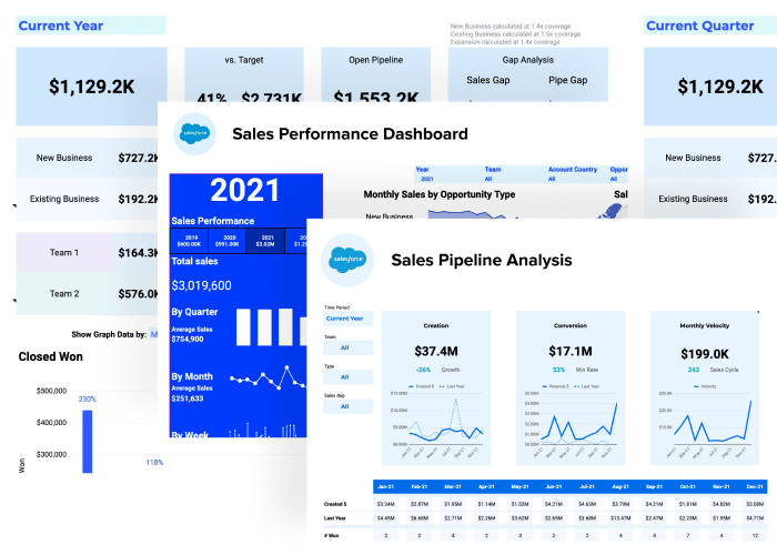 weekly sales report salesforce
