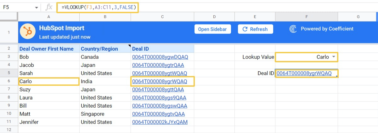 vlookup xlookup google sheets