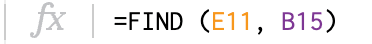 find formula google sheets