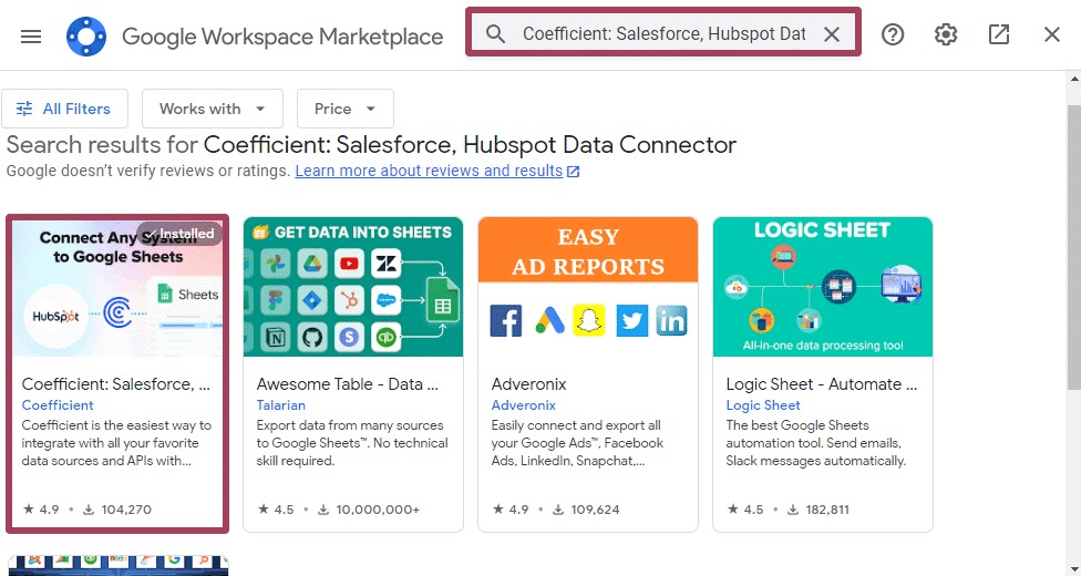 a screen shot of a web page with the search box highlighted