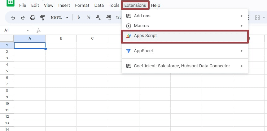 Export Shopify data Apps Script