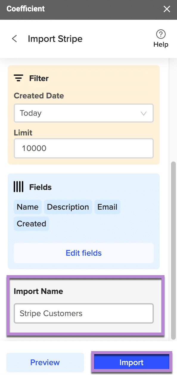 import name google sheets