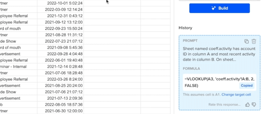 prompt formula builder google sheets