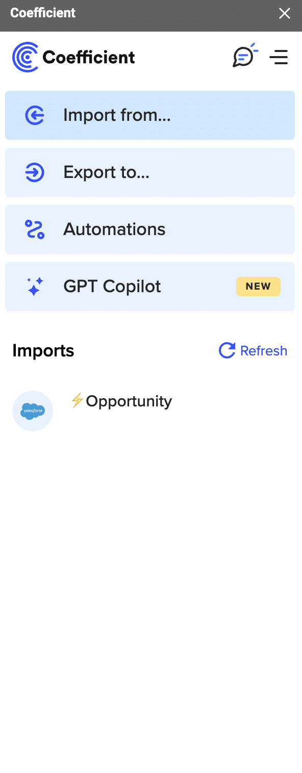 import live data google sheets