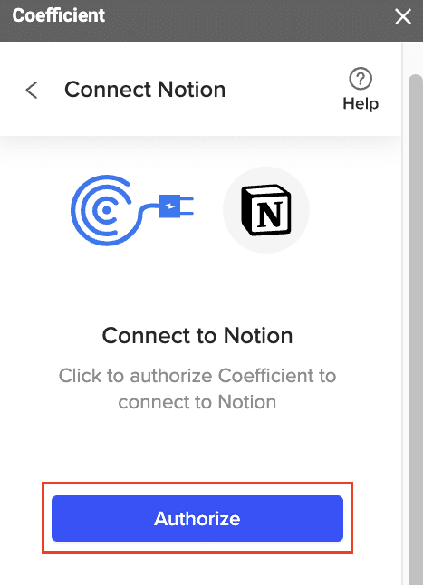 authorize your account