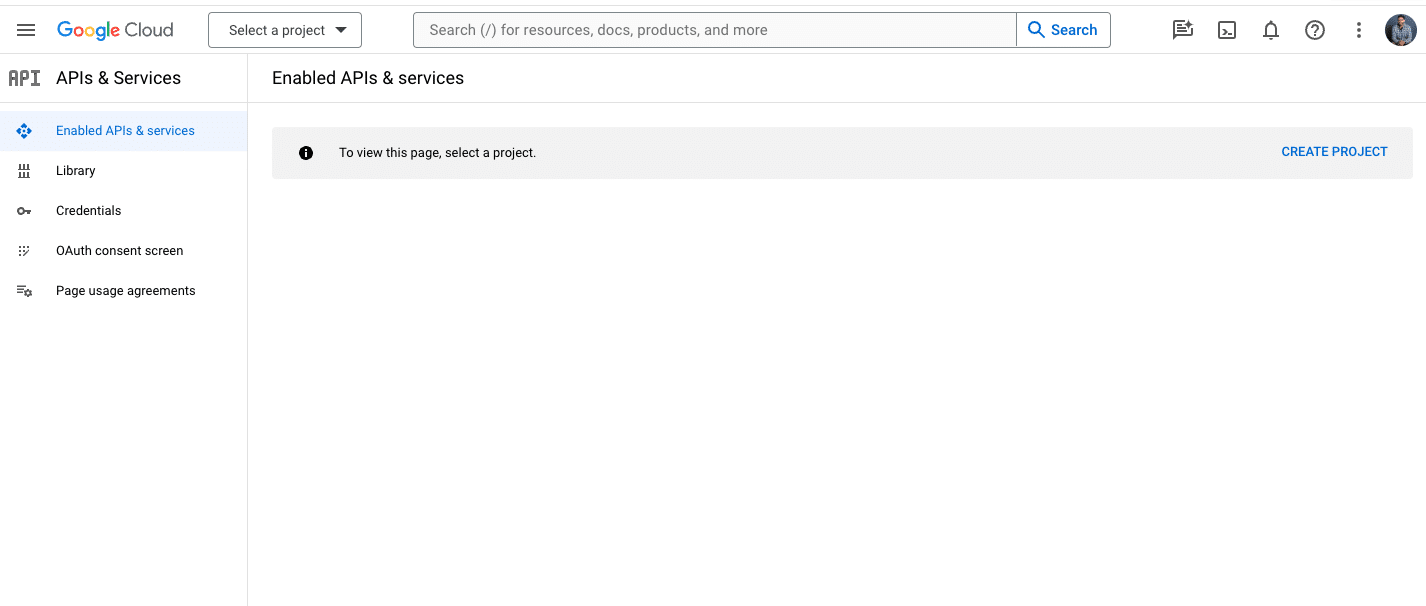 Enabling Google Analytics Data API in Google Cloud Platform for GA4