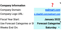 Adjusting pipeline coverage ratios based on historical win rates in dashboard settings.