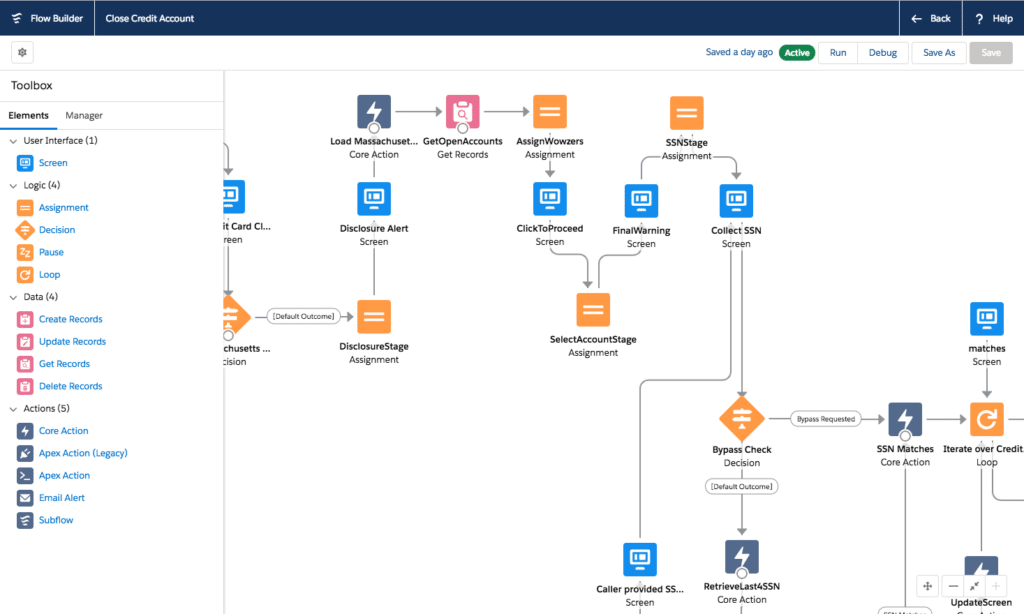 salesforce flow builder