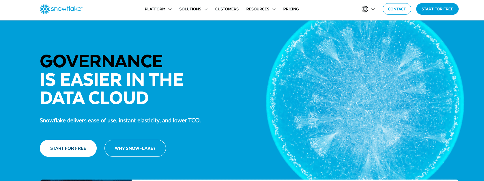 Snowflake: Cloud data warehouse and management platform
