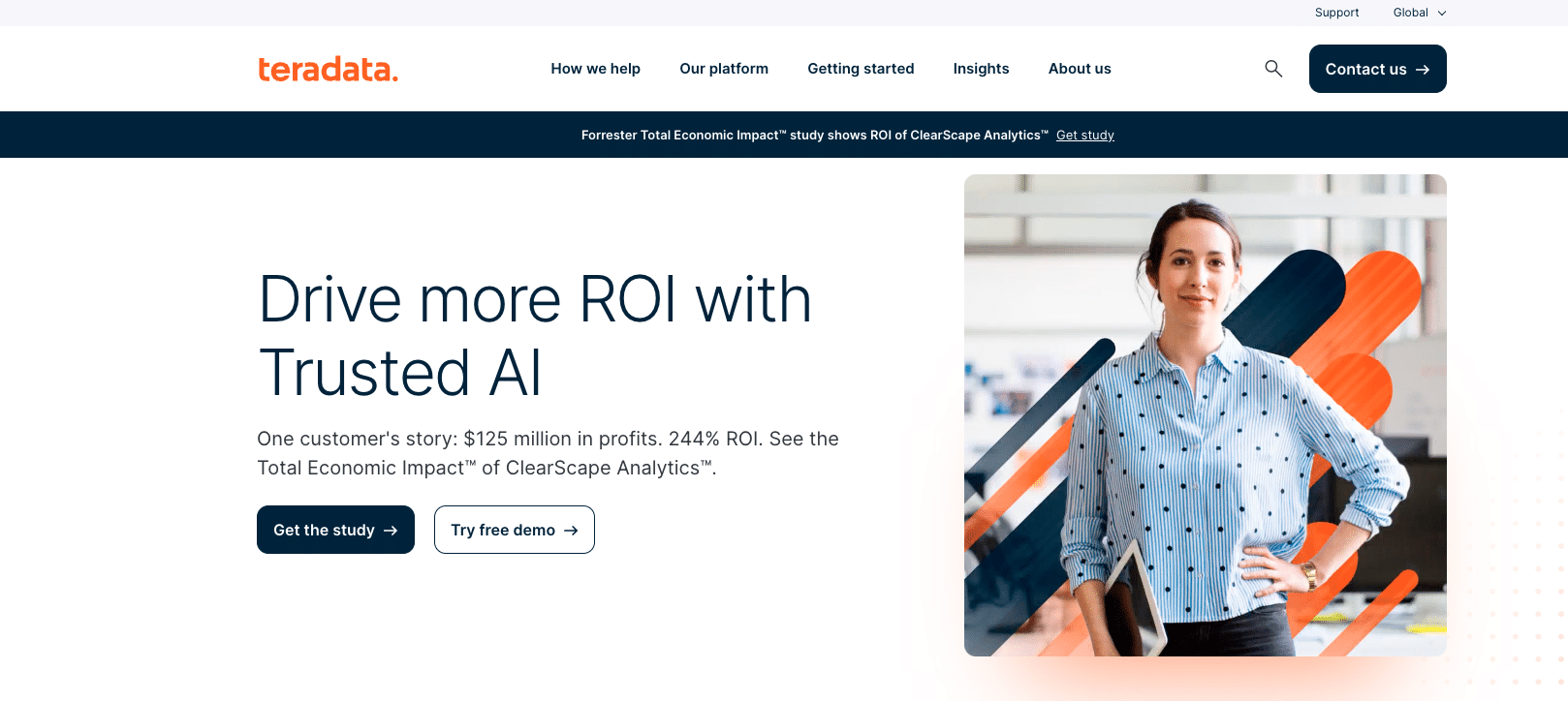 Teradata: Enterprise-grade data warehouse for large-scale analytics