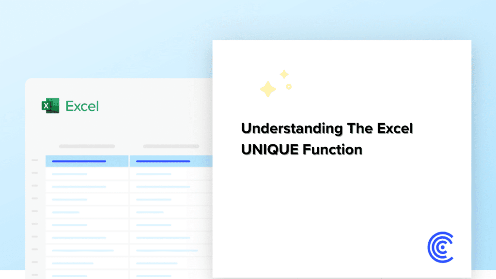 Excel unique