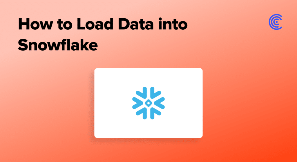 how to load data into snowflake
