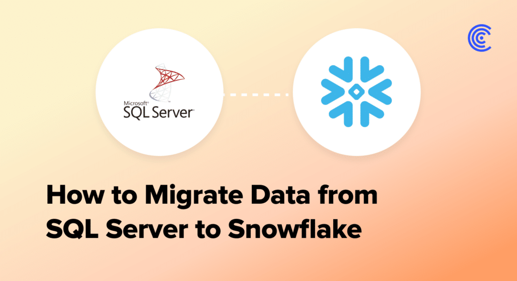 how to migrate data from sql server to snowflake