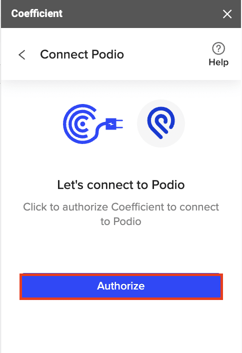 add data source coefficient sidebar podio