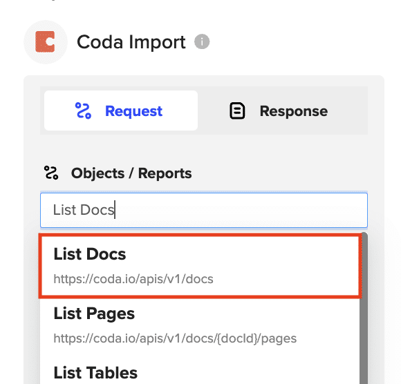 export coda docs into excel