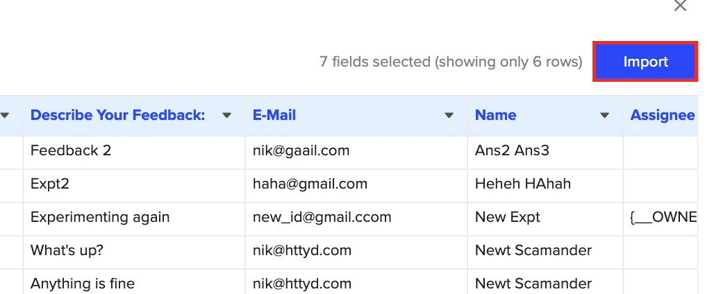 import jotform to google sheets