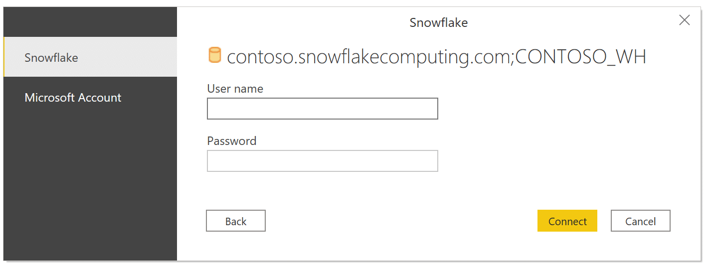 snowflake connection query