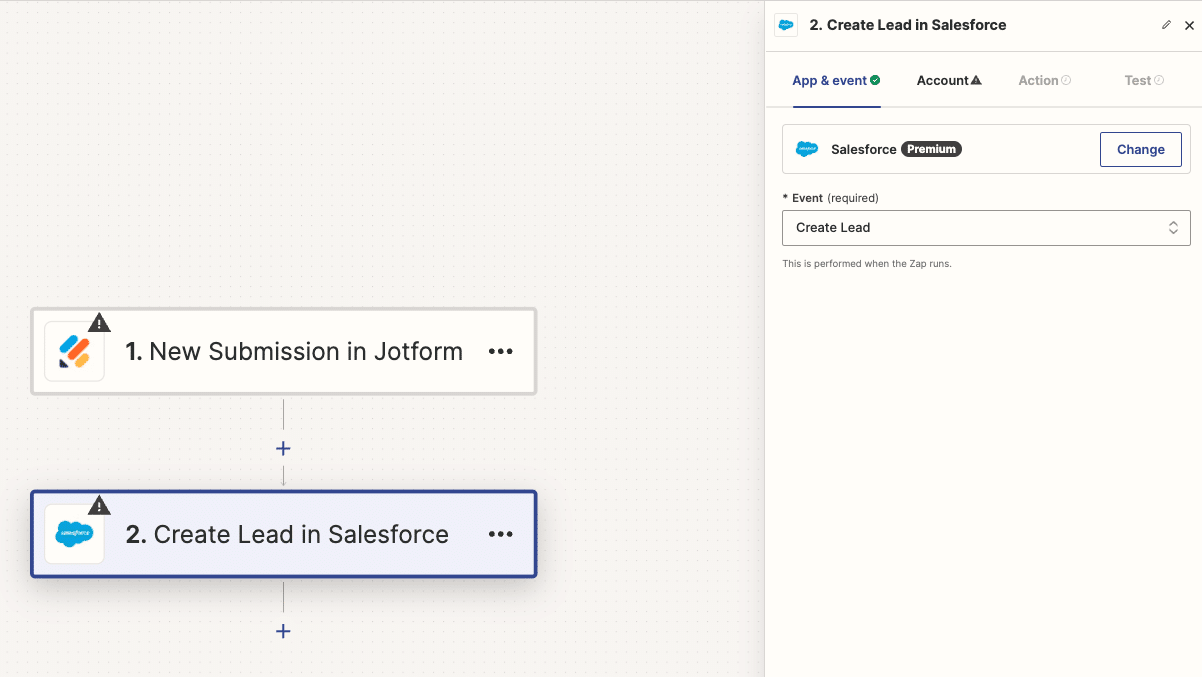 Connect-JotForm-Select-Form
