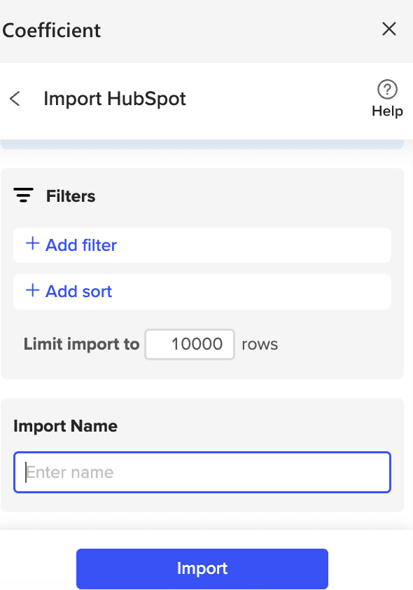 Clicking ‘Next’ > ‘Select fields…’ and choosing the fields needed from the list.