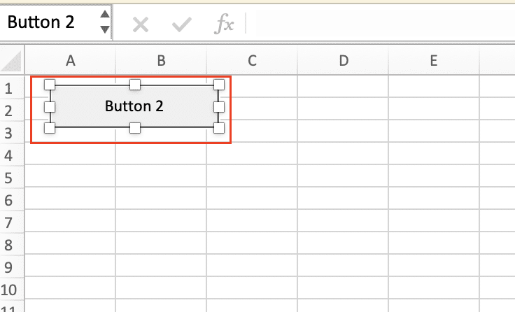 Screenshot of the Assign Macro dialog box in Excel where a VBA script is linked to a button.