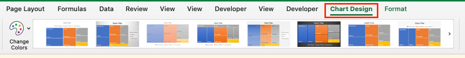 Using up and down arrows to change hierarchy levels in Excel.