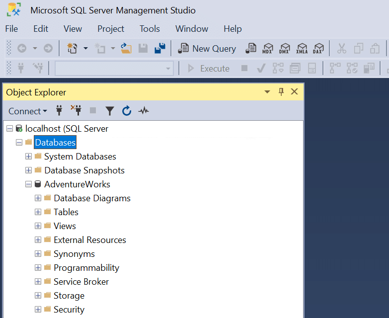 Spreadsheet with SQL Server data populated after import via Coefficient.