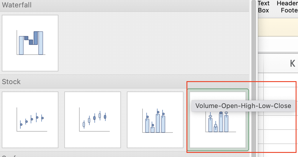 High-Low-Close chart in Excel, a simpler stock chart format