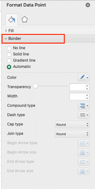 Formatting data label text font and color in Excel treemap.