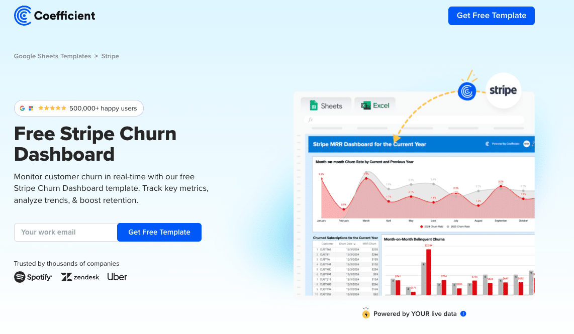 Stripe Churn Dashboard